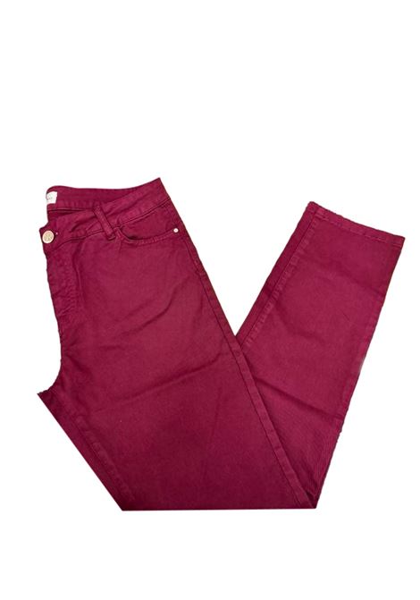 SKINNY-FIT GABARDINE TROUSERS VALENTINA RIO | Trousers | V3253/04341